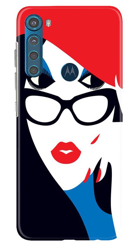 Girlish Mobile Back Case for Moto One Fusion Plus (Design - 131) Girlish Case for Moto One Fusion Plus (Design - 131)