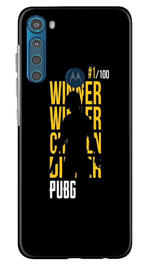 Pubg Winner Winner Mobile Back Case for Moto One Fusion Plus (Design - 177) Pubg Winner Winner Case for Moto One Fusion Plus (Design - 177)