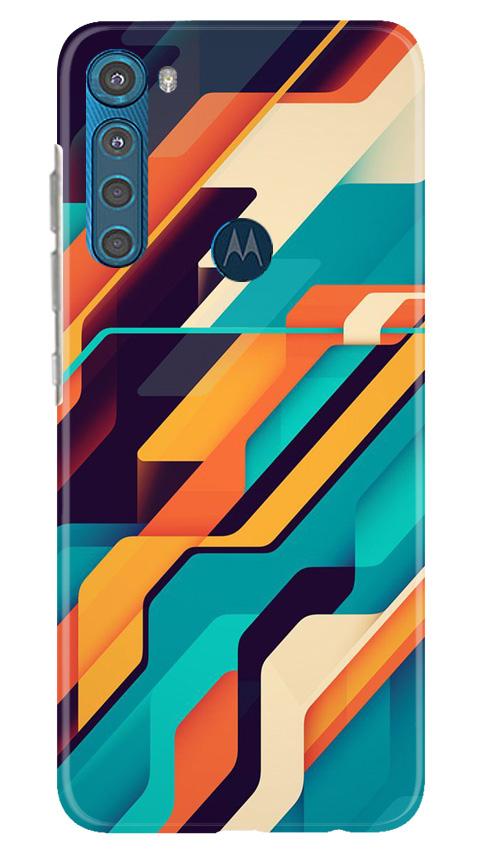 Modern Art Mobile Back Case for Moto One Fusion Plus (Design - 233) Modern Art Case for Moto One Fusion Plus (Design No. 233)