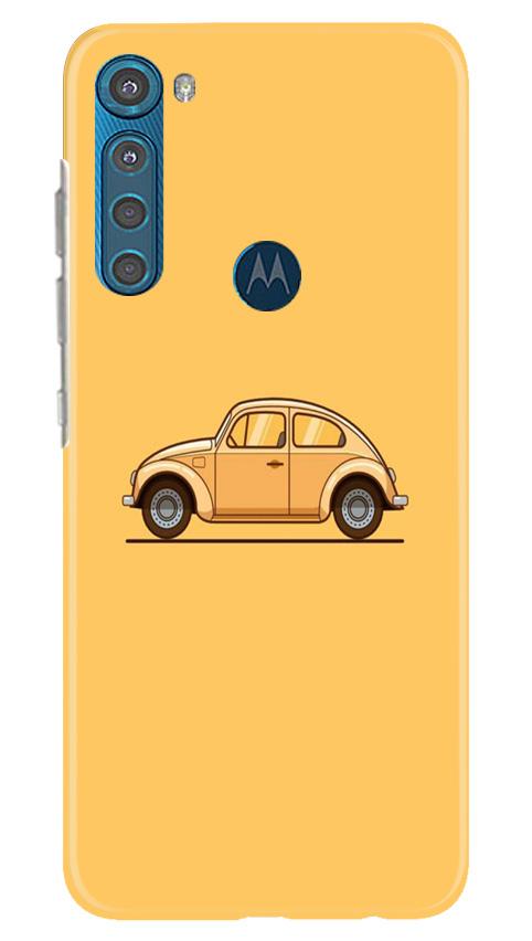 Vintage Car Mobile Back Case for Moto One Fusion Plus (Design - 262) Vintage Car Case for Moto One Fusion Plus (Design No. 262)