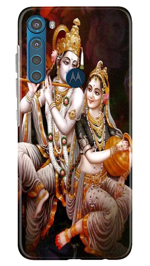 Radha Krishna Mobile Back Case for Moto One Fusion Plus (Design - 292) Radha Krishna Case for Moto One Fusion Plus (Design No. 292)