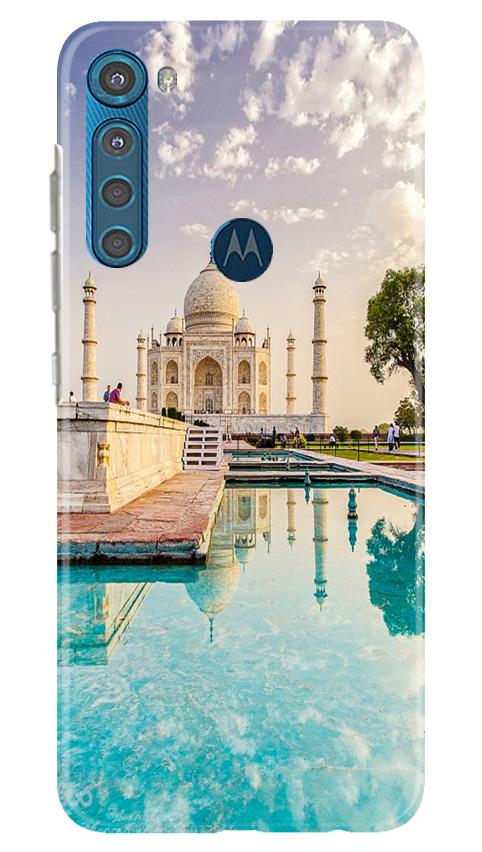 Taj Mahal Mobile Back Case for Moto One Fusion Plus (Design - 297) Taj Mahal Case for Moto One Fusion Plus (Design No. 297)