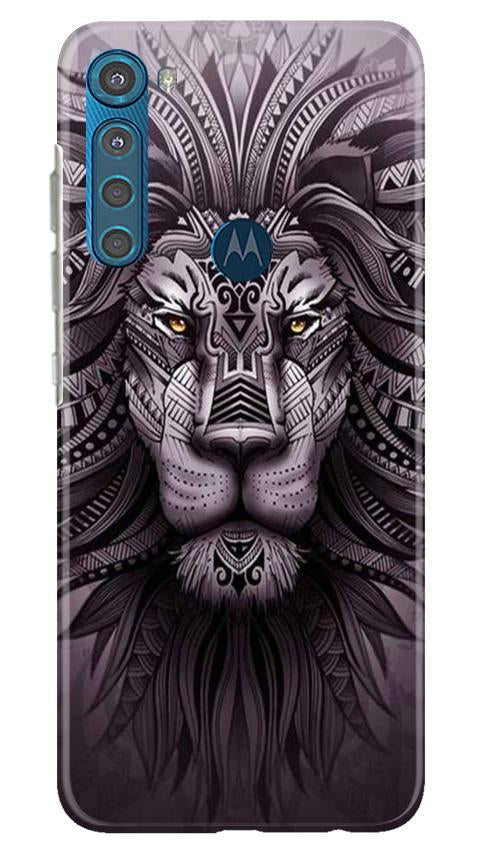 Lion Mobile Back Case for Moto One Fusion Plus (Design - 315) Lion Mobile Back Case for Moto One Fusion Plus (Design - 315)