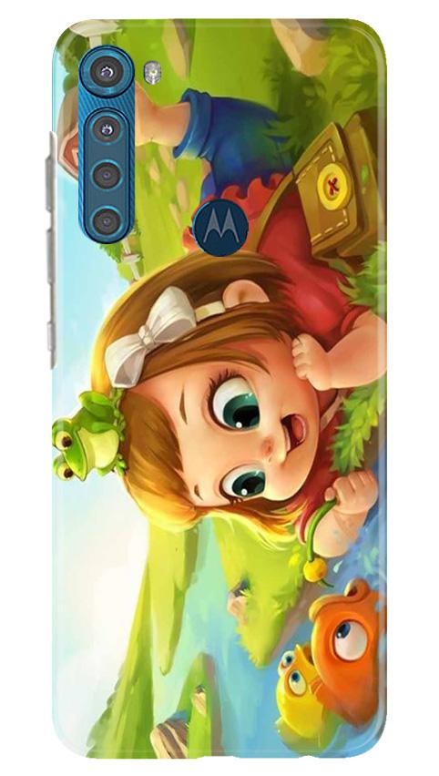 Baby Girl Mobile Back Case for Moto One Fusion Plus (Design - 339) Baby Girl Mobile Back Case for Moto One Fusion Plus (Design - 339)
