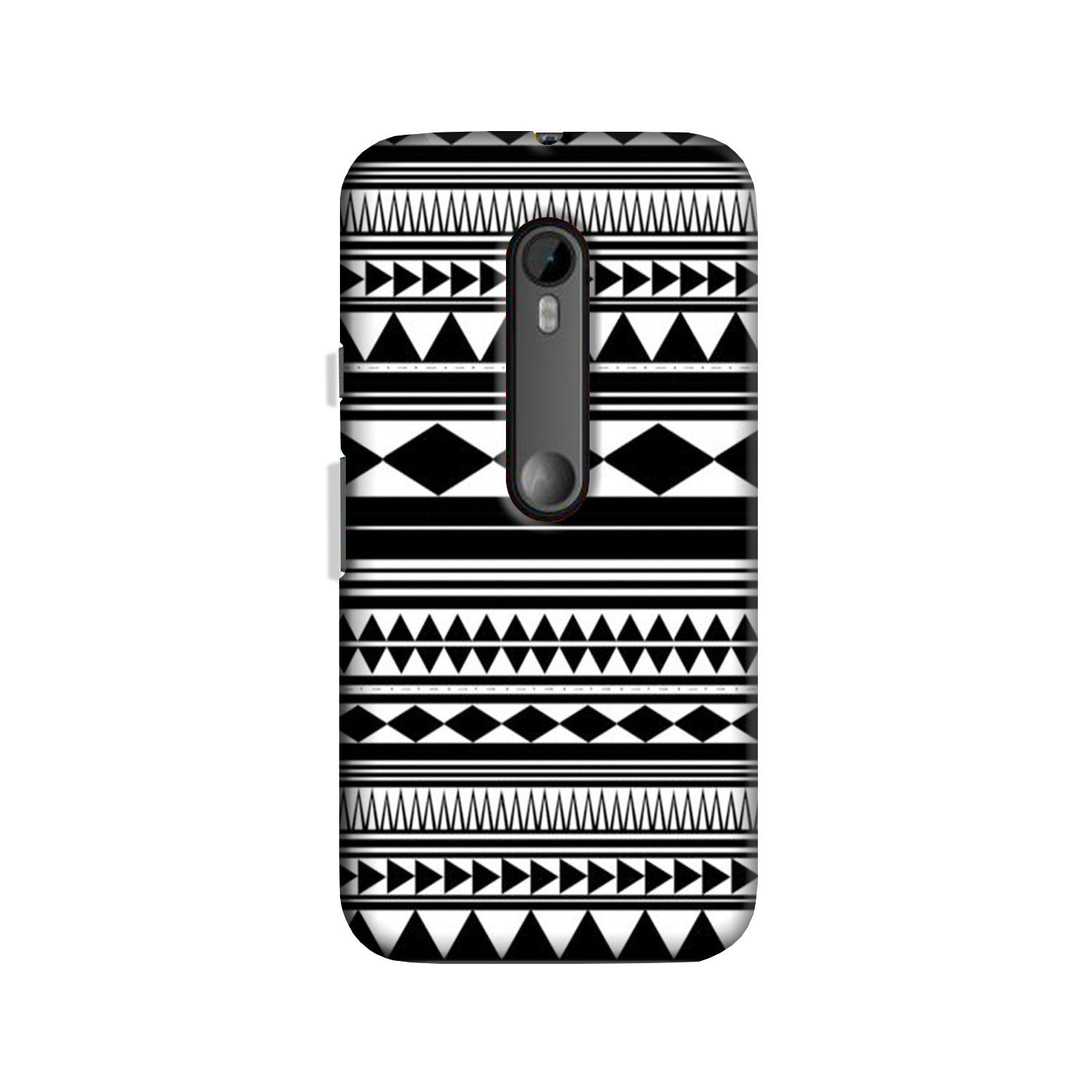 Black white Pattern Case for Moto G3 Black white Pattern Case for Moto G3