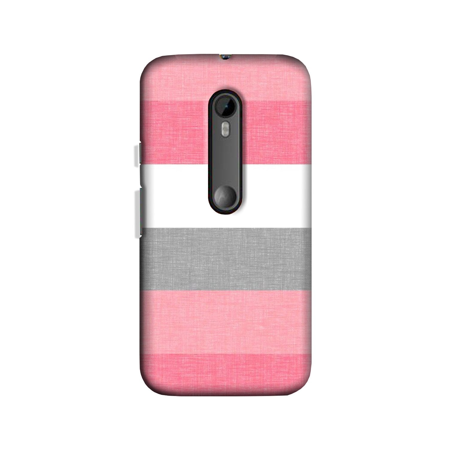 Pink white pattern Case for Moto G3 Pink white pattern Case for Moto G3