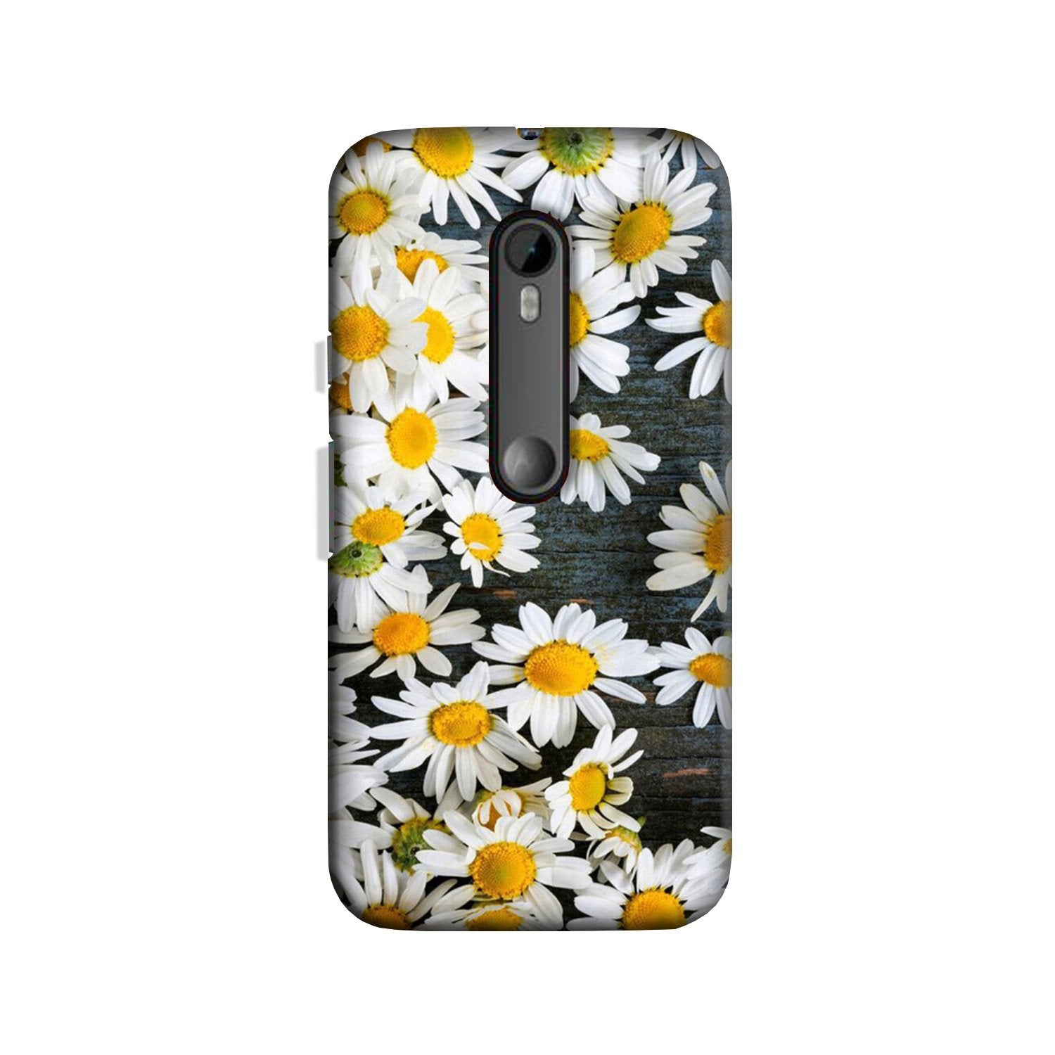 White flowers Case for Moto G 3rd Gen White flowers Case for Moto G 3rd Gen