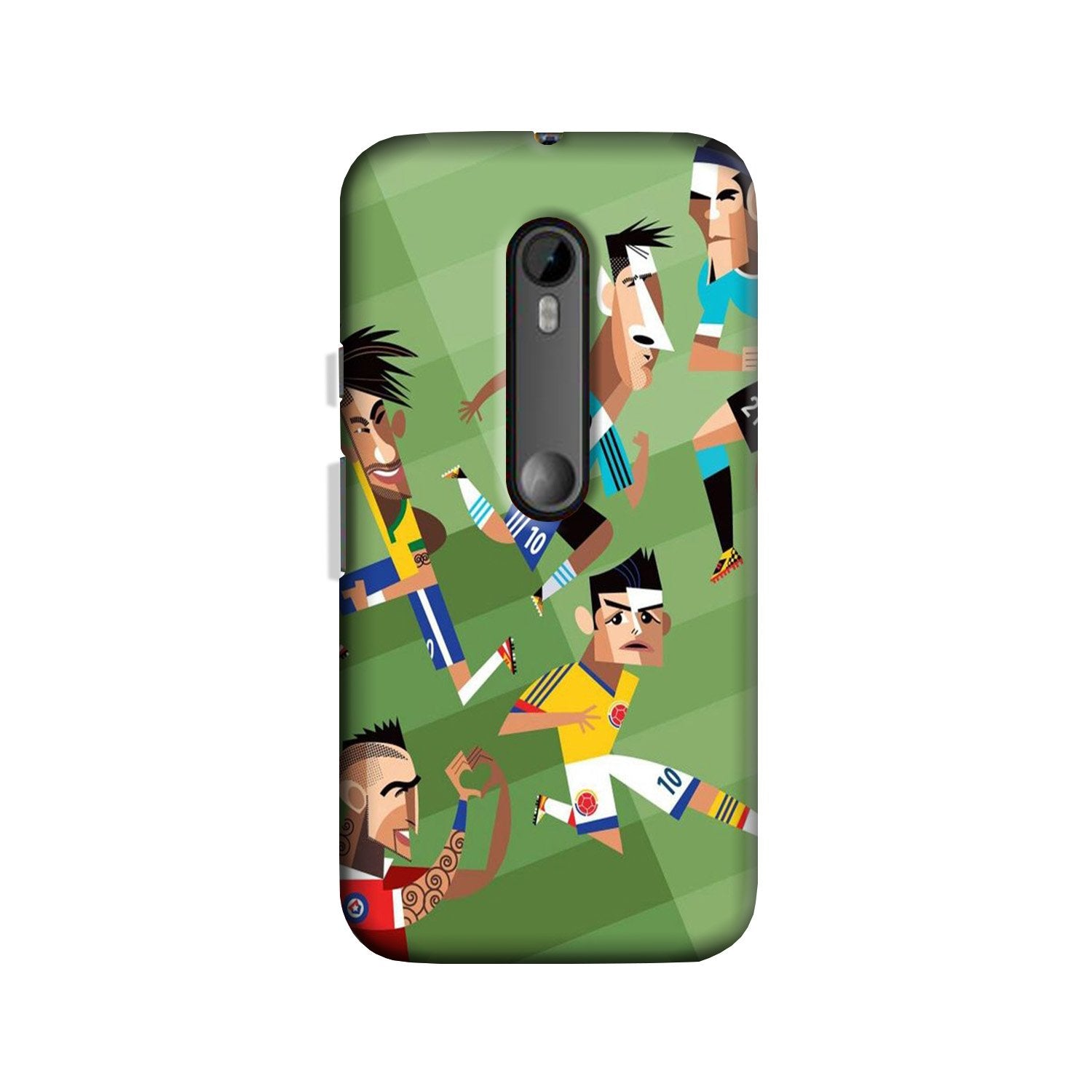 Football Case for Moto X Play (Design - 166) Football Case for Moto X Play (Design - 166)