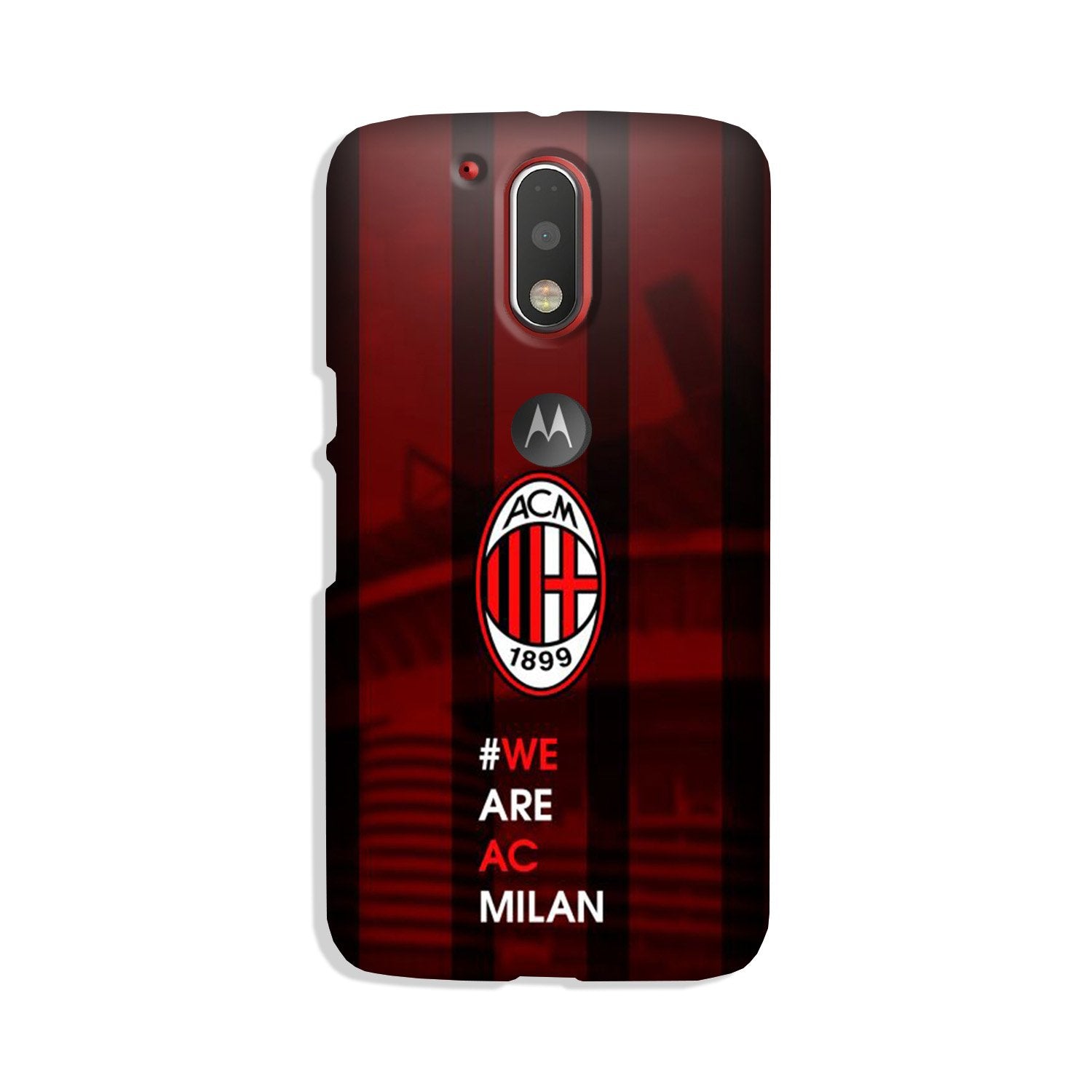 AC Milan Case for Moto G4 Plus (Design - 155) AC Milan Case for Moto G4 Plus (Design - 155)
