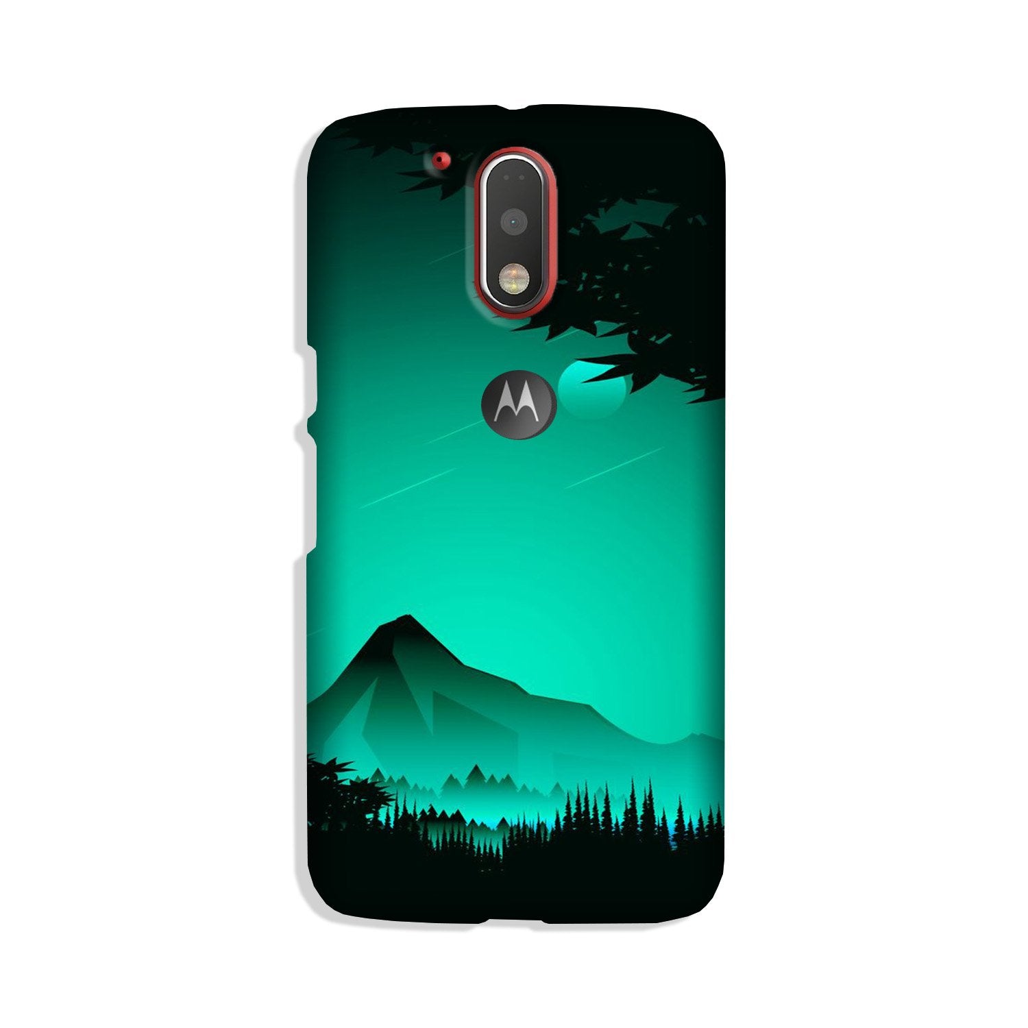 Moon Mountain Case for Moto G4 Plus (Design - 204) Moon Mountain Case for Moto G4 Plus (Design - 204)
