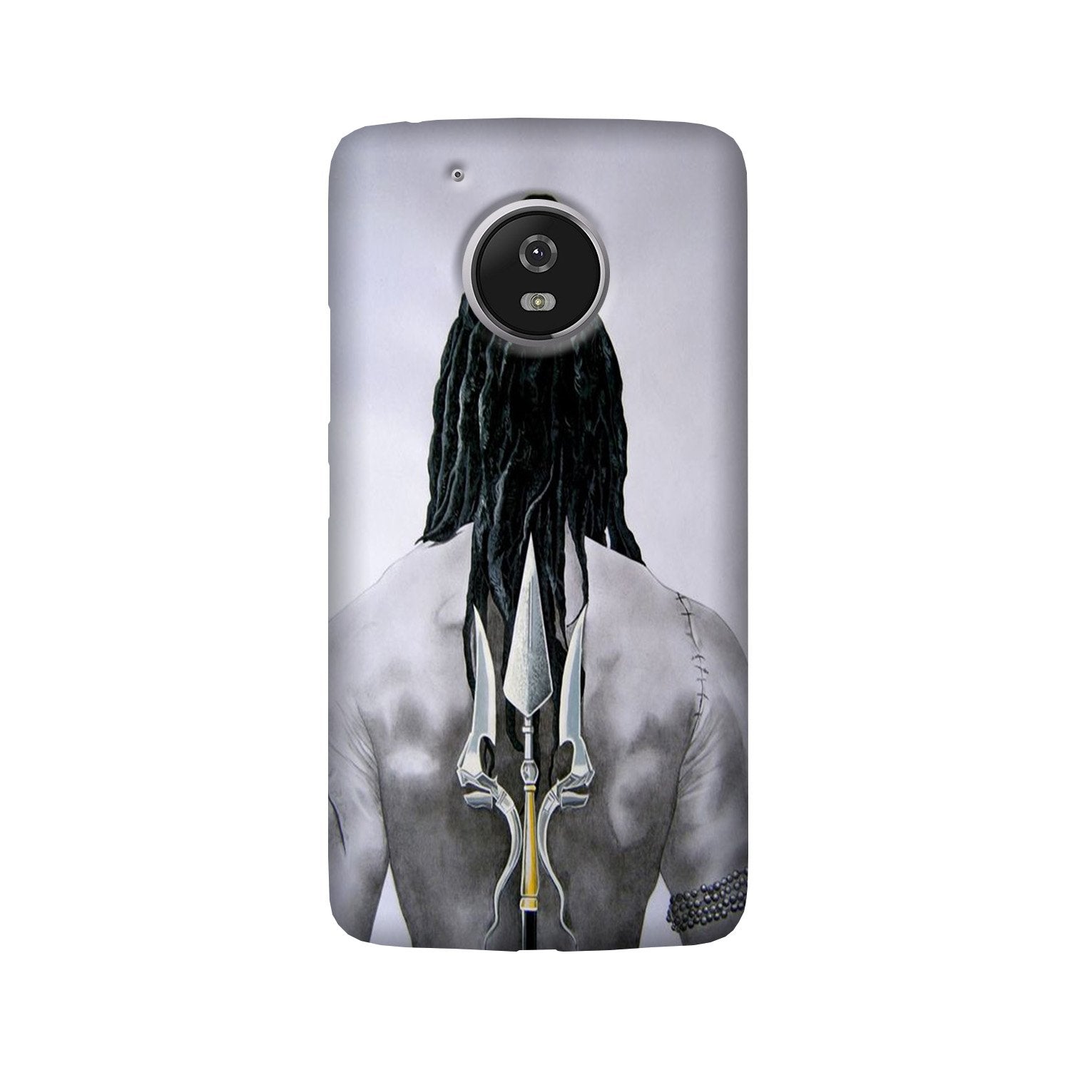 Lord Shiva Case for Moto G5 (Design - 135)