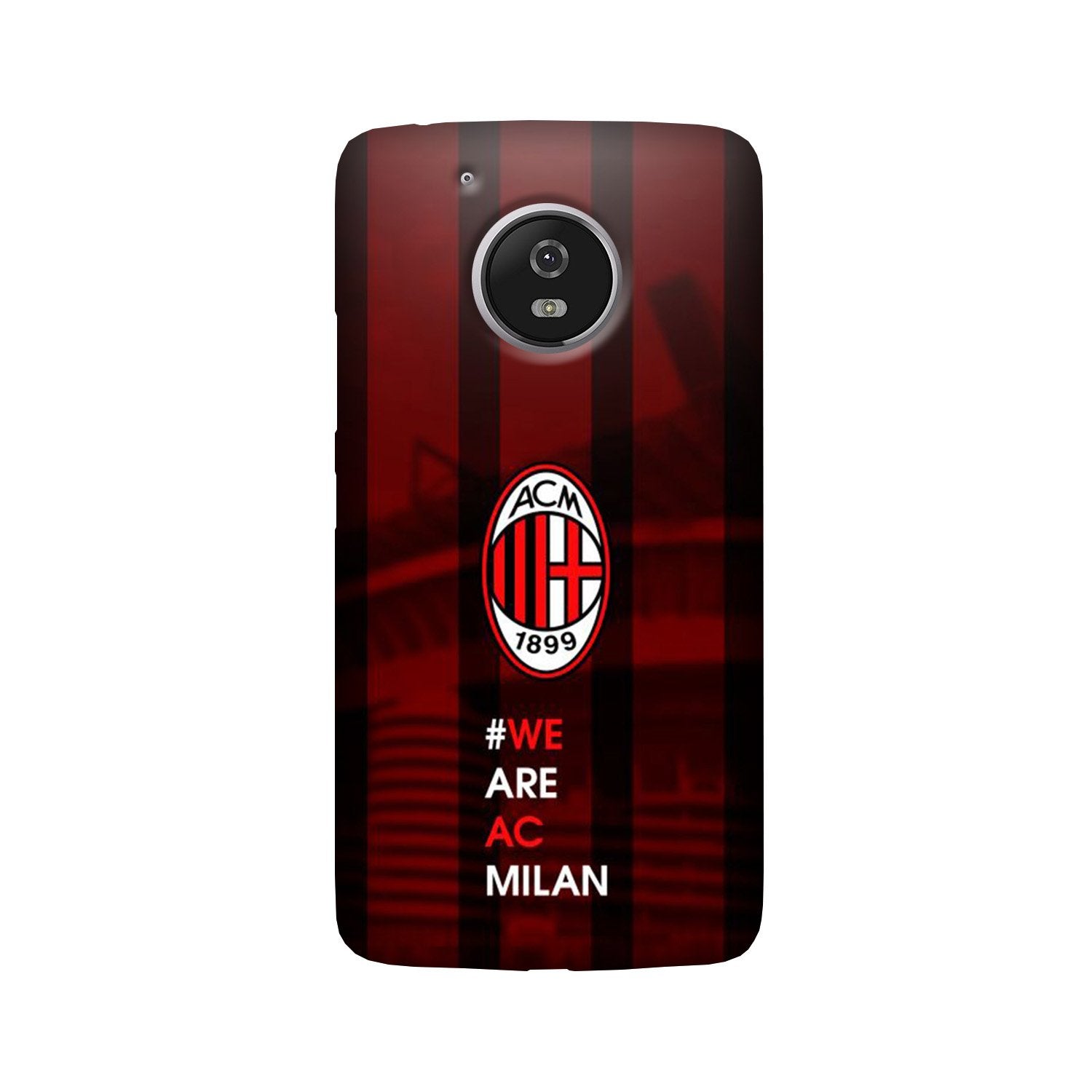 AC Milan Case for Moto G5 Plus (Design - 155) AC Milan Case for Moto G5 Plus (Design - 155)