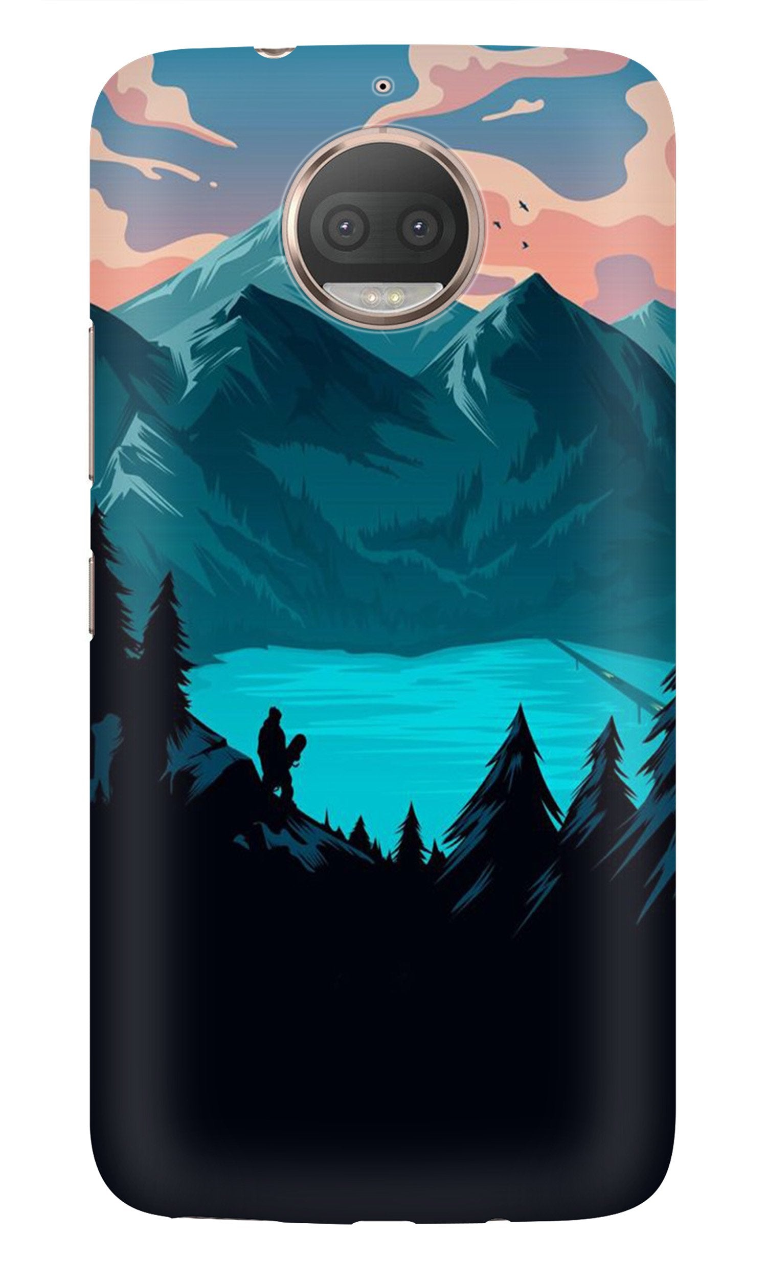 Mountains Case for Moto G5s Plus (Design - 186) Mountains Case for Moto G5s Plus (Design - 186)