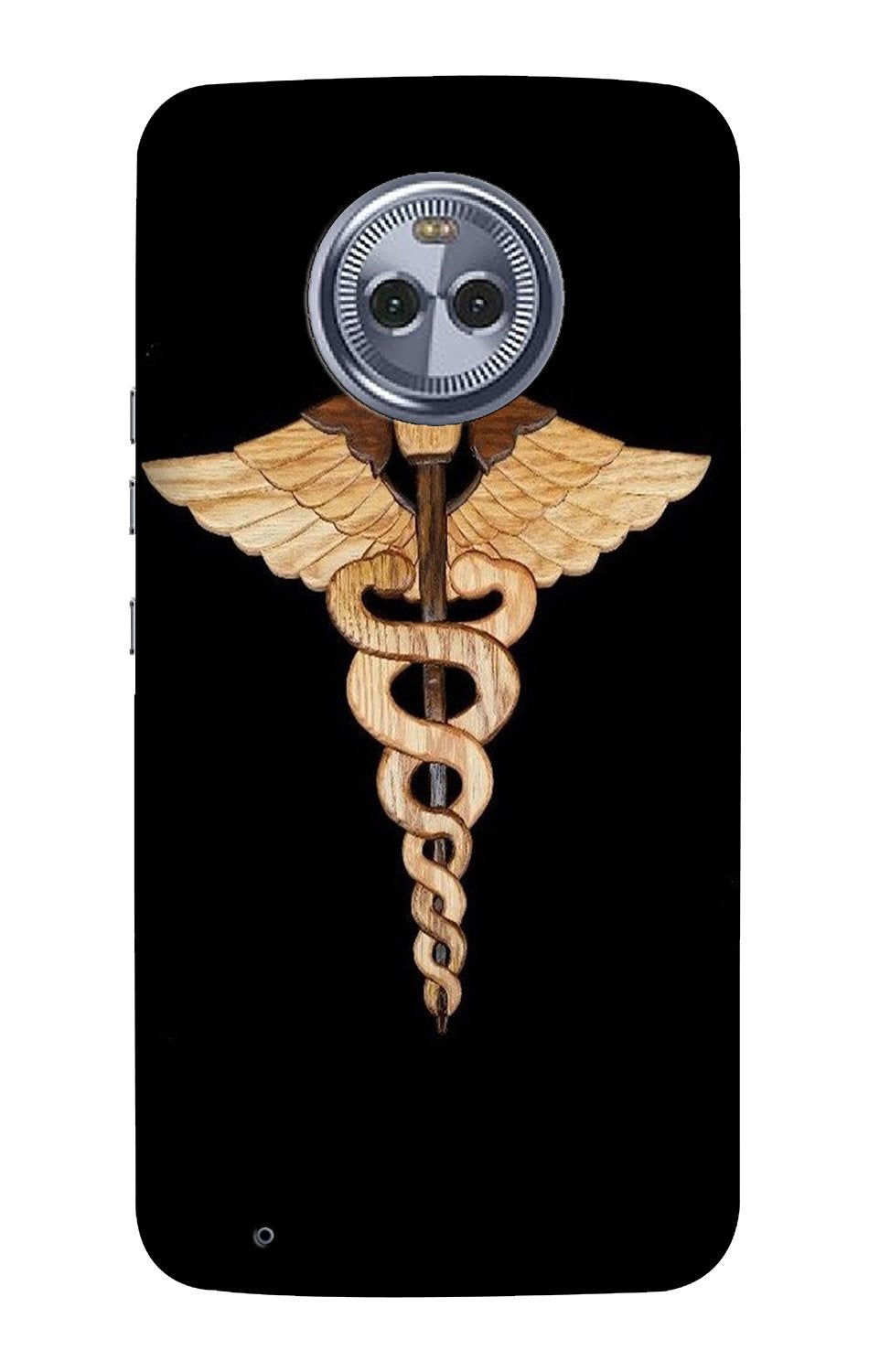 Doctor Logo Case for Moto X4 (Design - 134) Doctor Logo Case for Moto X4 (Design - 134)