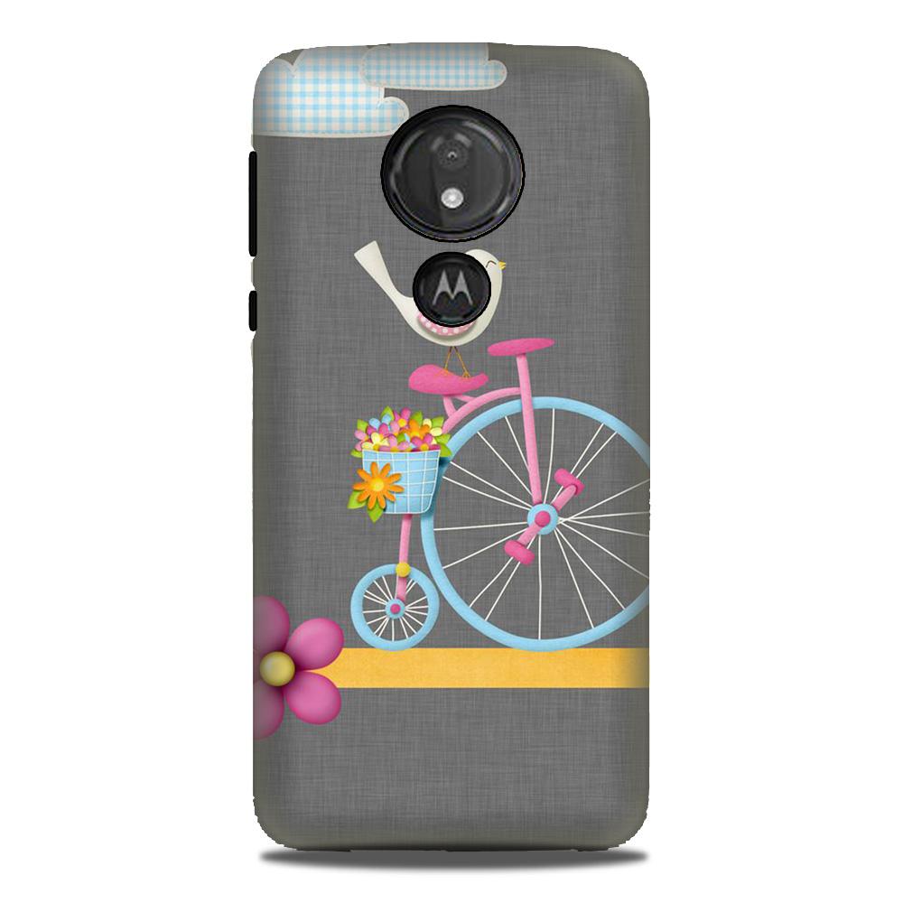 Sparron with cycle Mobile Back Case for G7power (Design - 34) Sparron with cycle Case for G7power