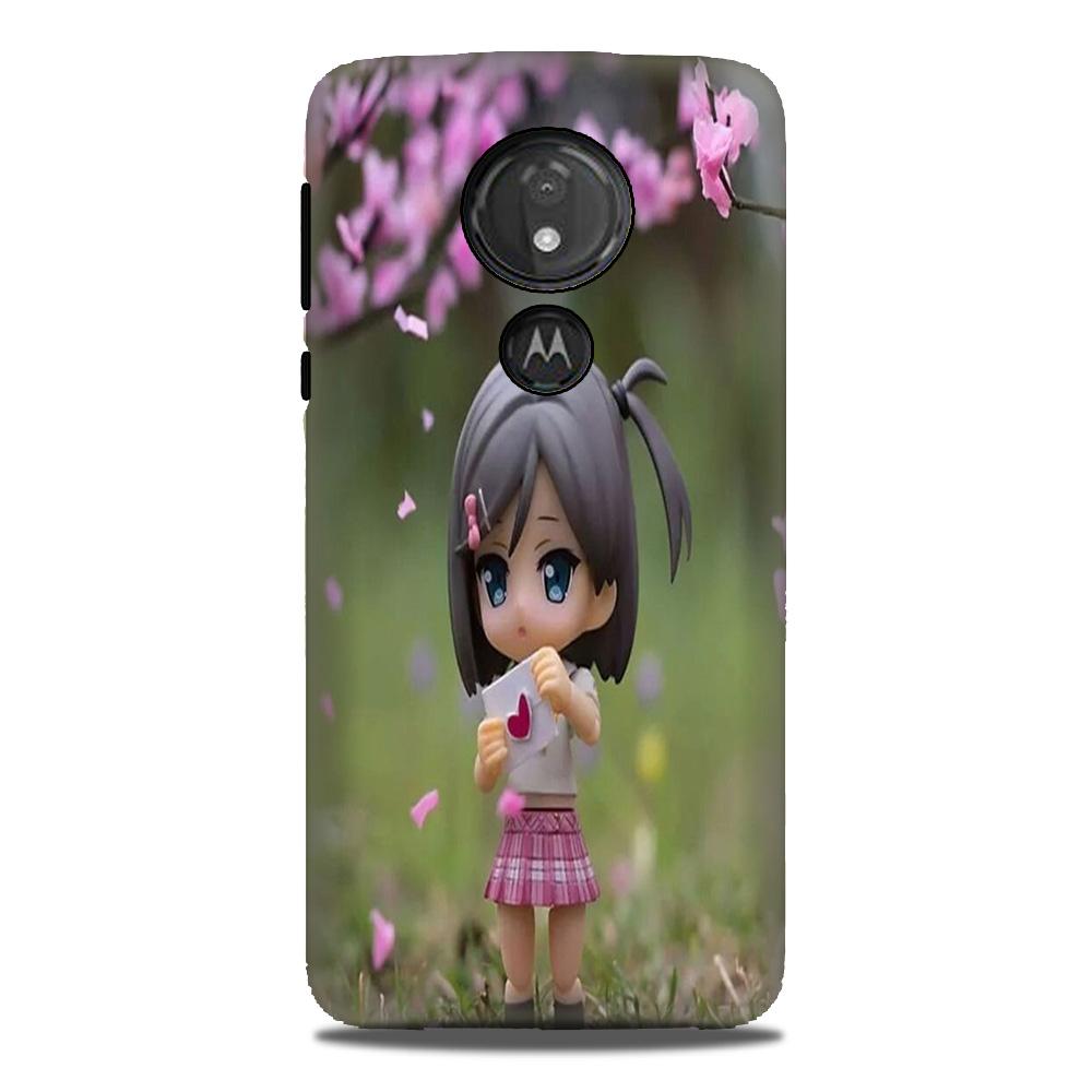 Cute Girl Mobile Back Case for G7power (Design - 92) Cute Girl Case for G7power