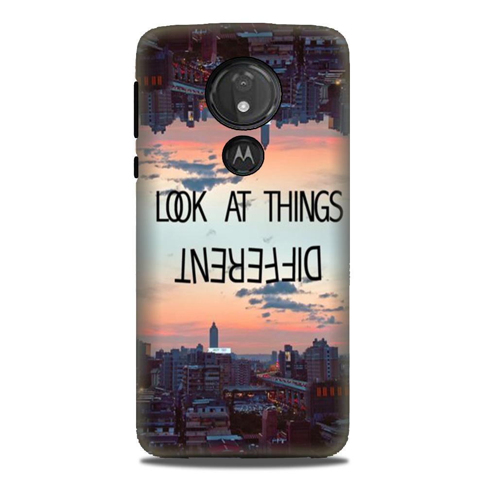 Look at things different Mobile Back Case for G7power (Design - 99) Look at things different Case for G7power