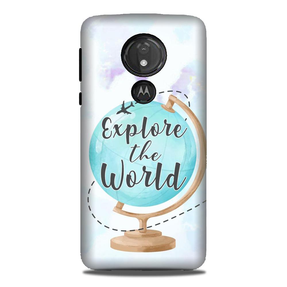 Explore the World Mobile Back Case for G7power (Design - 207) Explore the World Case for G7power (Design No. 207)