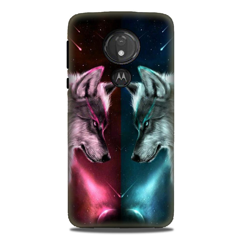 Wolf fight Mobile Back Case for G7power (Design - 221) Wolf fight Case for G7power (Design No. 221)