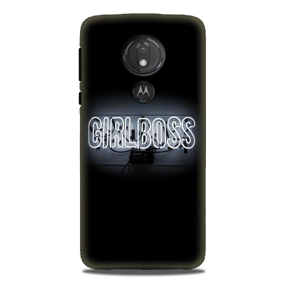 Girl Boss Black Mobile Back Case for G7power (Design - 268) Girl Boss Black Case for G7power (Design No. 268)