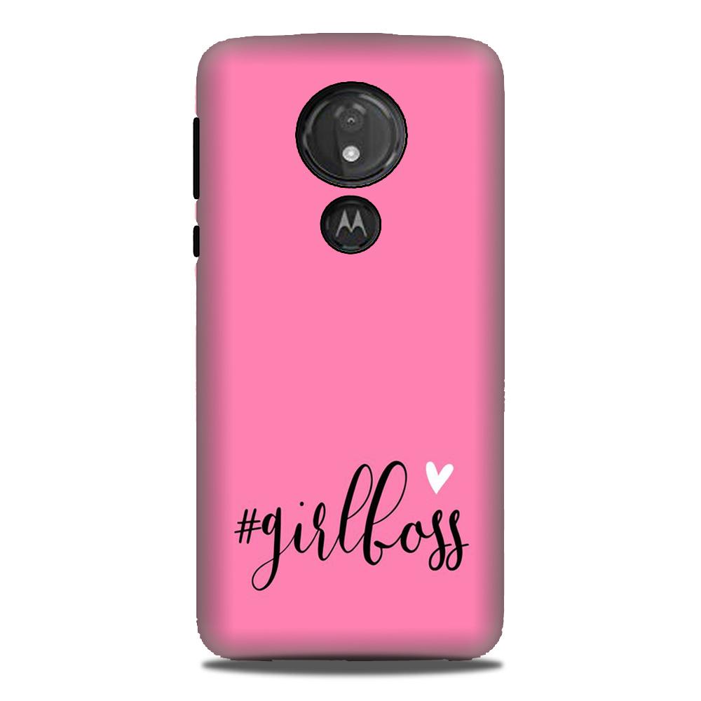 Girl Boss Pink Mobile Back Case for G7power (Design - 269) Girl Boss Pink Case for G7power (Design No. 269)
