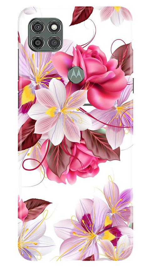 Beautiful flowers Mobile Back Case for Moto G9 Power (Design - 23) Beautiful flowers Case for Moto G9 Power