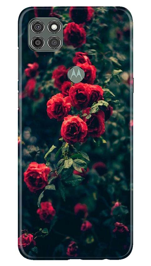 Red Rose Mobile Back Case for Moto G9 Power (Design - 66) Red Rose Case for Moto G9 Power