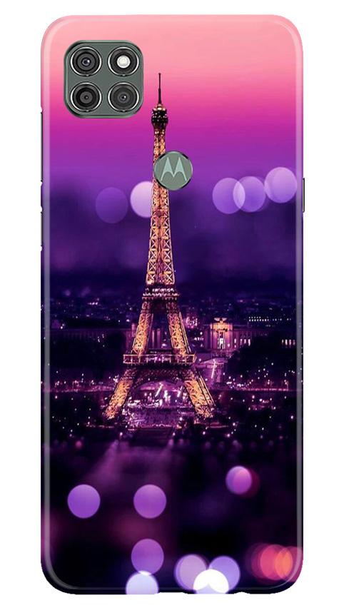 Eiffel Tower Mobile Back Case for Moto G9 Power (Design - 86) Eiffel Tower Case for Moto G9 Power