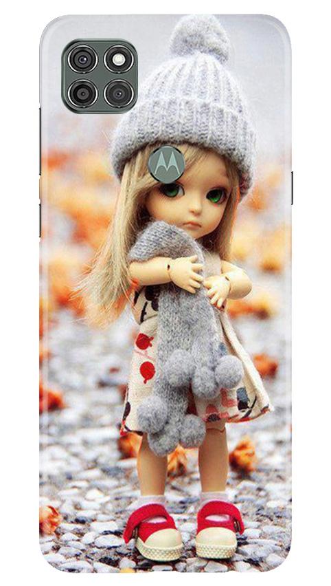 Cute Doll Mobile Back Case for Moto G9 Power (Design - 93) Cute Doll Case for Moto G9 Power