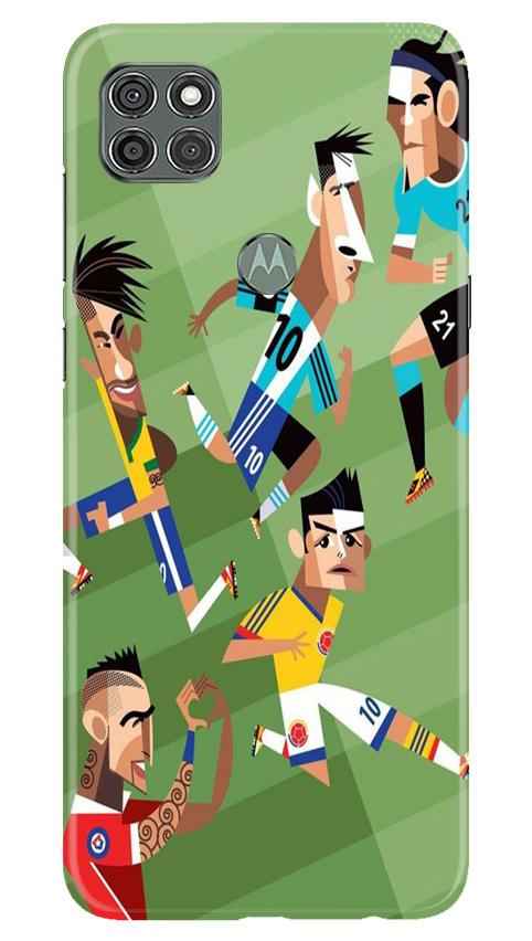 Football Mobile Back Case for Moto G9 Power (Design - 166) Football Case for Moto G9 Power (Design - 166)