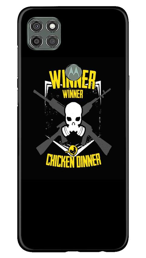 Winner Winner Chicken Dinner Mobile Back Case for Moto G9 Power (Design - 178) Winner Winner Chicken Dinner Case for Moto G9 Power (Design - 178)