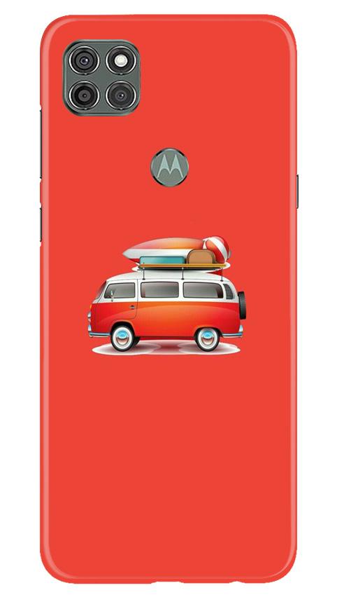 Travel Bus Mobile Back Case for Moto G9 Power (Design - 258) Travel Bus Case for Moto G9 Power (Design No. 258)