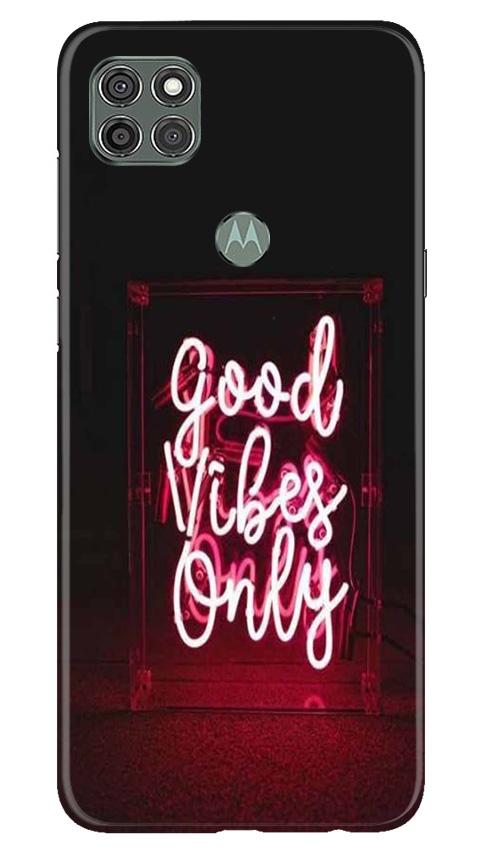 Good Vibes Only Mobile Back Case for Moto G9 Power (Design - 354) Good Vibes Only Mobile Back Case for Moto G9 Power (Design - 354)
