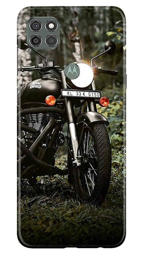 Royal Enfield Mobile Back Case for Moto G9 Power (Design - 384)