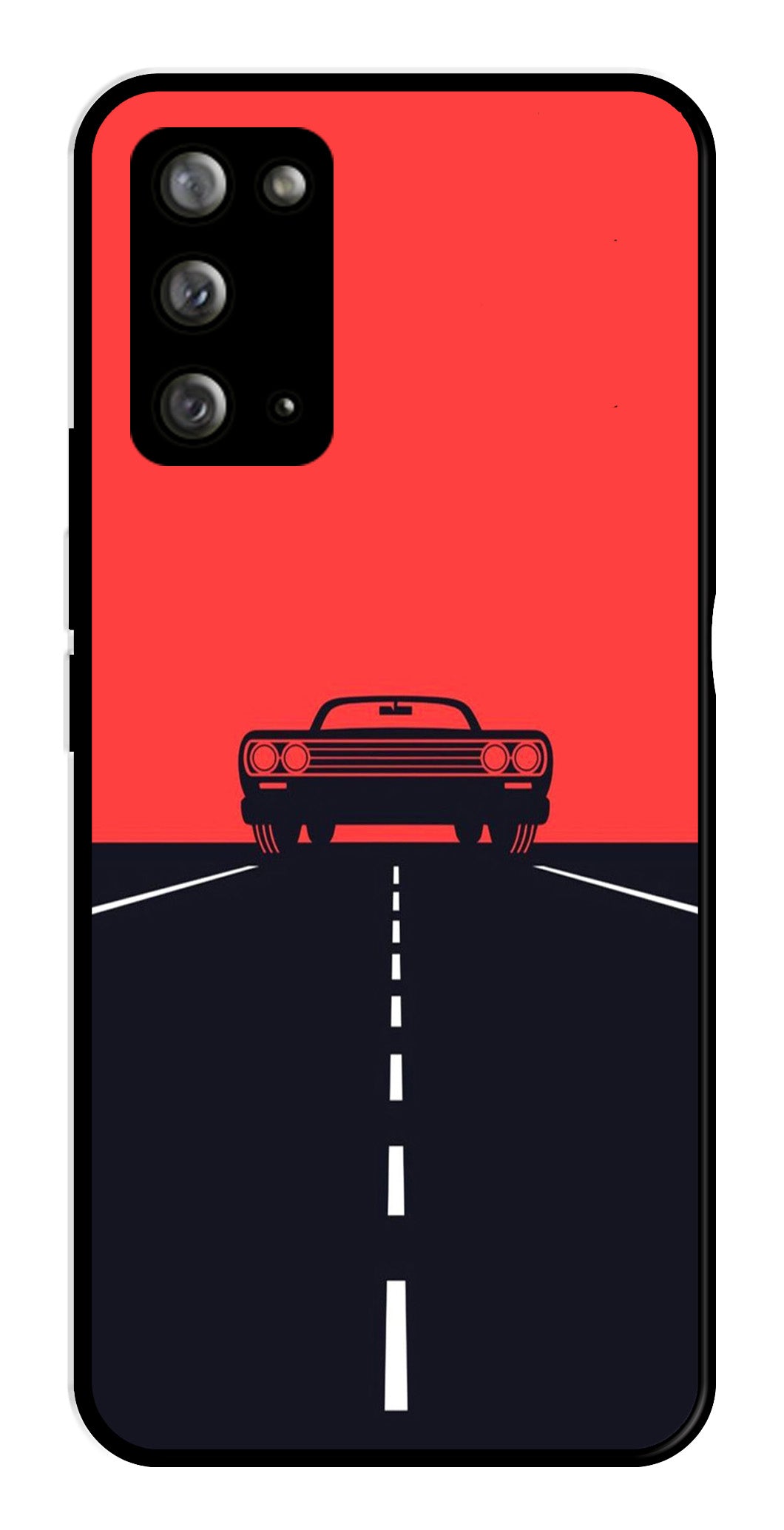 Car Lover Metal Mobile Case for Samsung Galaxy Note 20 Car Lover Metal Mobile Case for Samsung Galaxy Note 20 (Design No -21)