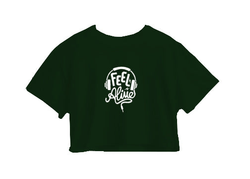 FEEL ALINE CROP TOP FEEL ALINE CROP TOP