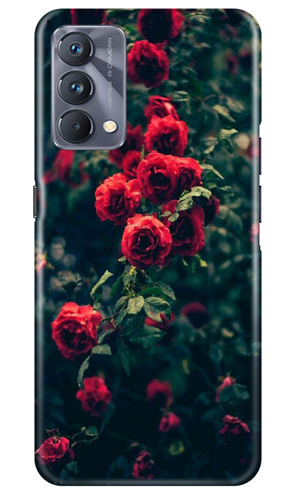 Red Rose Mobile Back Case for Realme GT 5G Master Edition (Design - 66) Red Rose Case for Realme GT 5G Master Edition