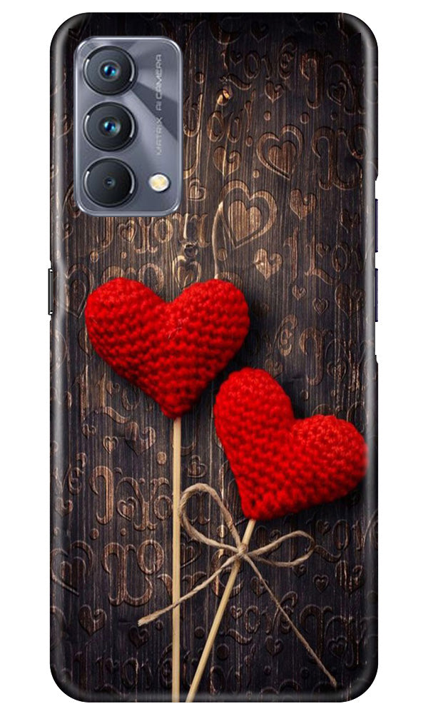 Red Hearts Mobile Back Case for Realme GT 5G Master Edition (Design - 80) Red Hearts Case for Realme GT 5G Master Edition