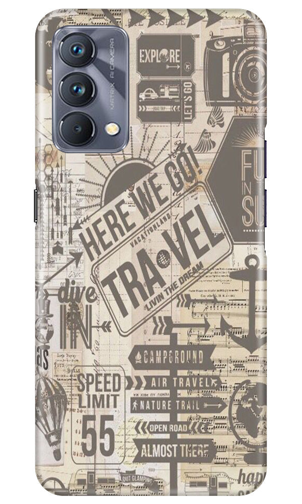 Travel Mobile Back Case for Realme GT 5G Master Edition (Design - 104) Travel Case for Realme GT 5G Master Edition (Design - 104)