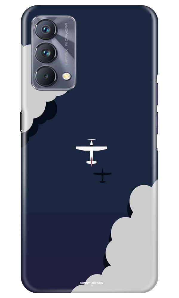 Clouds Plane Mobile Back Case for Realme GT 5G Master Edition (Design - 165) Clouds Plane Case for Realme GT 5G Master Edition (Design - 165)