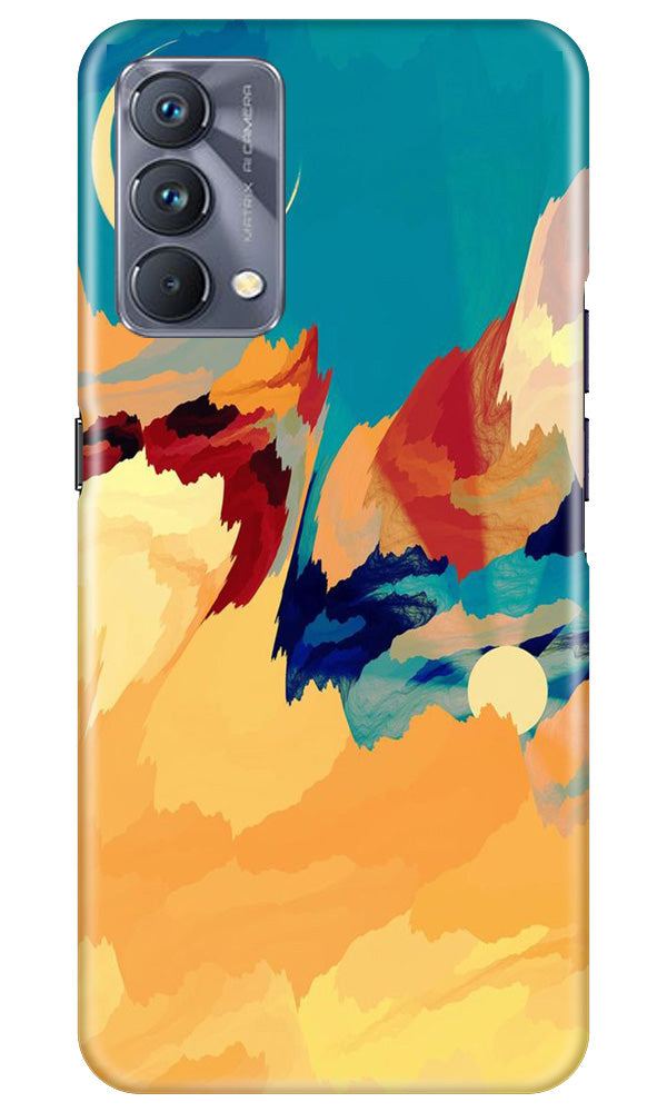 Modern Art Mobile Back Case for Realme GT 5G Master Edition (Design - 204) Modern Art Case for Realme GT 5G Master Edition (Design No. 204)