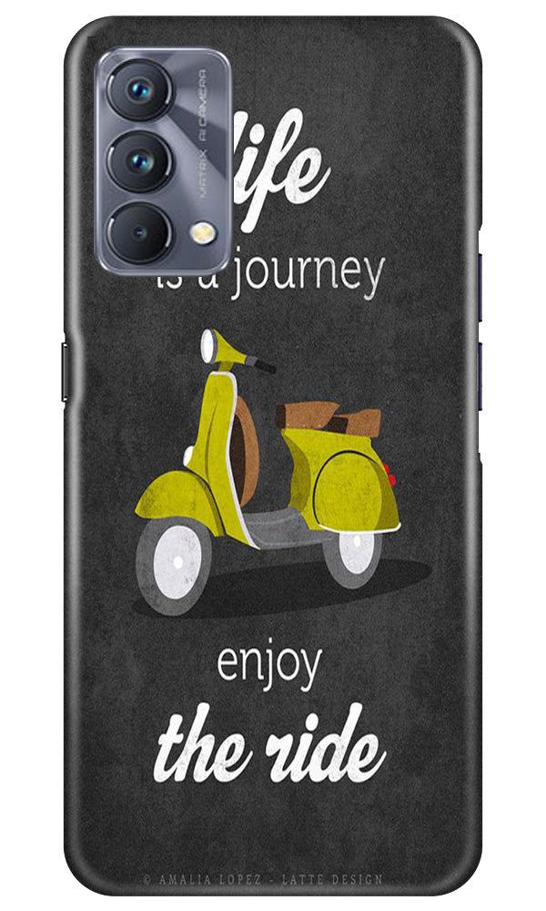 Vintage Scooter Mobile Back Case for Realme GT 5G Master Edition (Design - 229) Vintage Scooter Case for Realme GT 5G Master Edition (Design No. 229)