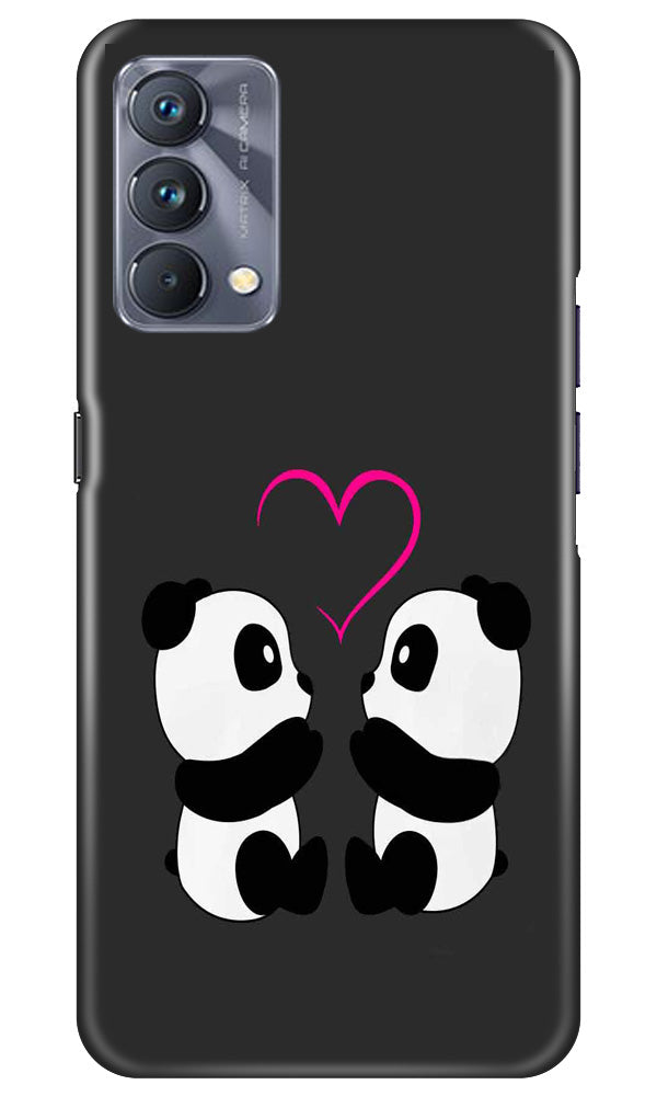 Panda Love Mobile Back Case for Realme GT 5G Master Edition (Design - 355) Panda Love Mobile Back Case for Realme GT 5G Master Edition (Design - 355)