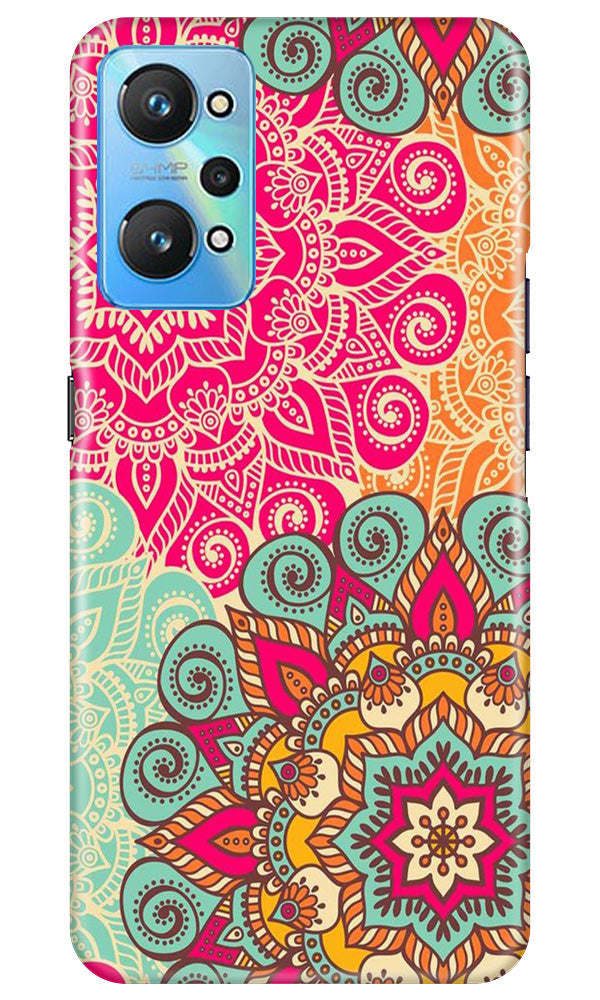 Rangoli art Mobile Back Case for Realme GT Neo 2 (Design - 6) Rangoli art Case for Realme GT Neo 2