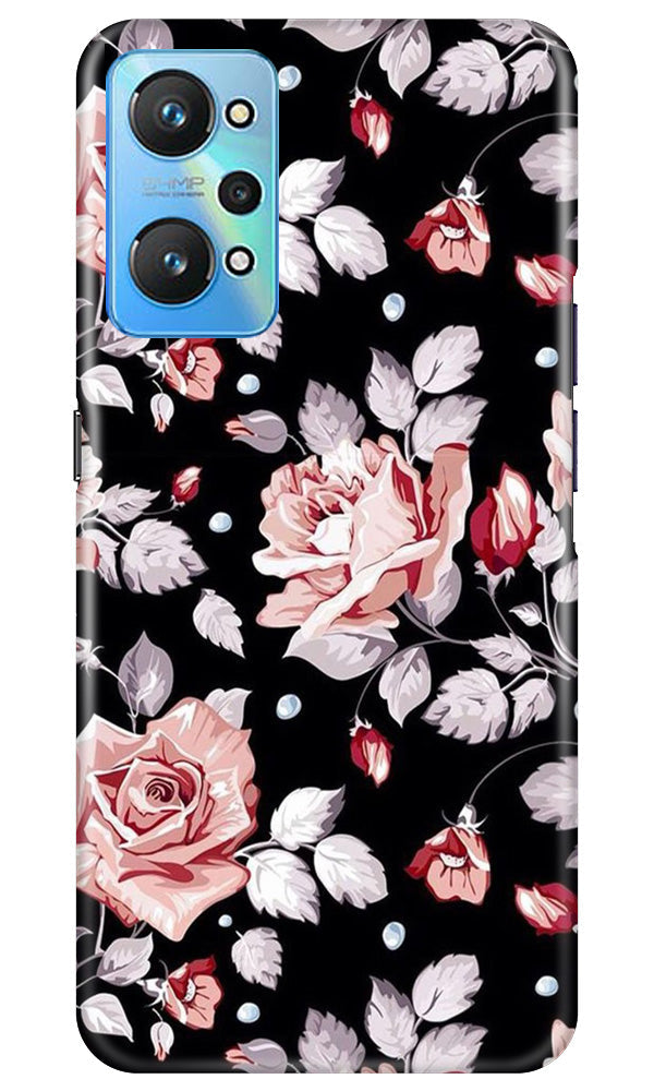 Pink rose Mobile Back Case for Realme GT Neo 2 (Design - 12) Pink rose Case for Realme GT Neo 2