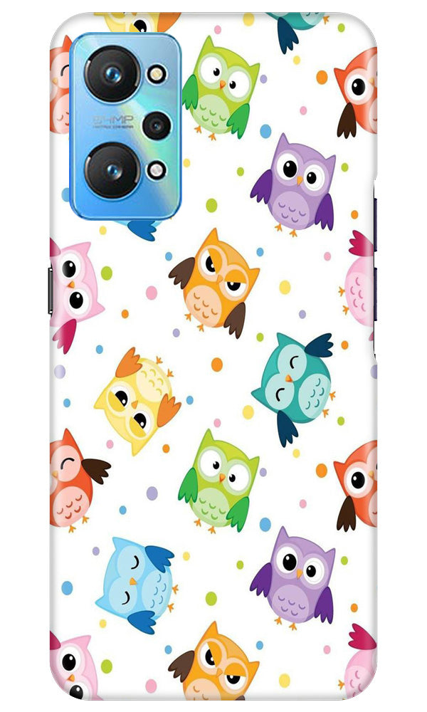 Owl Baground Pattern shore Mobile Back Case for Realme GT Neo 2 (Design - 13) Owl Baground Pattern shore Case for Realme GT Neo 2