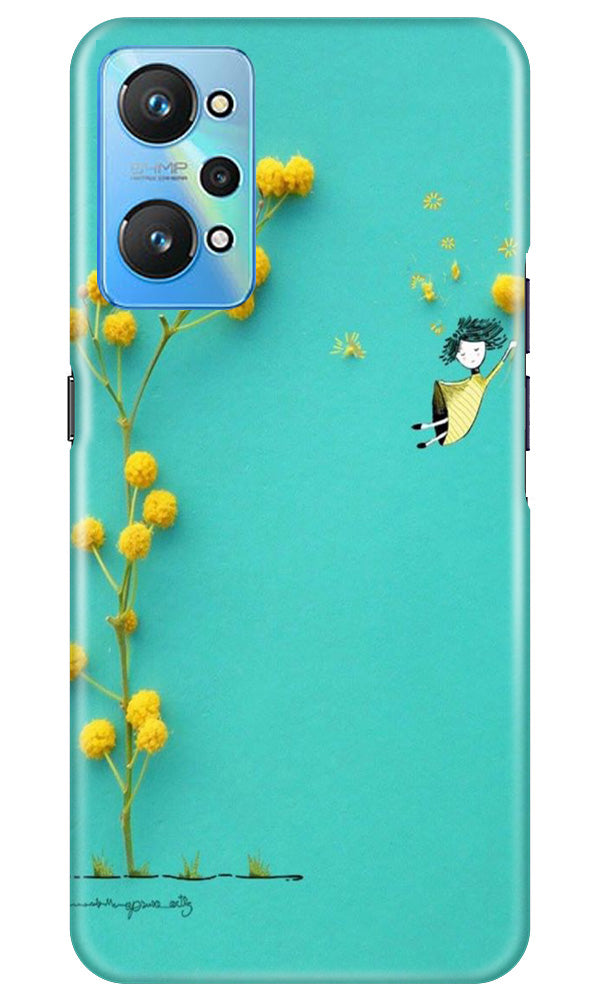 Pink Pattern Mobile Back Case for Realme GT Neo 2 (Design - 184) Pink Pattern Case for Realme GT Neo 2 (Design No. 184)