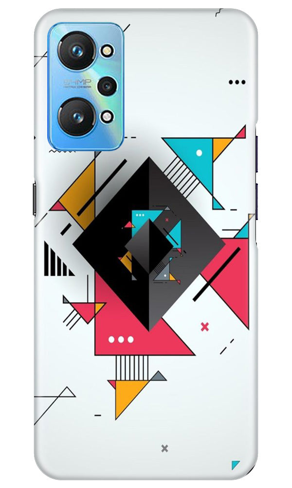 Diffrent Four Color Pattern Mobile Back Case for Realme GT Neo 2 (Design - 244) Diffrent Four Color Pattern Case for Realme GT Neo 2 (Design No. 244)
