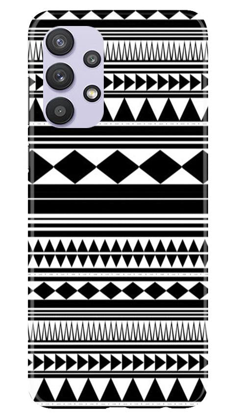 Black white Pattern Mobile Back Case for Samsung Galaxy A32 5G (Design - 5) Black white Pattern Case for Samsung Galaxy A32 5G