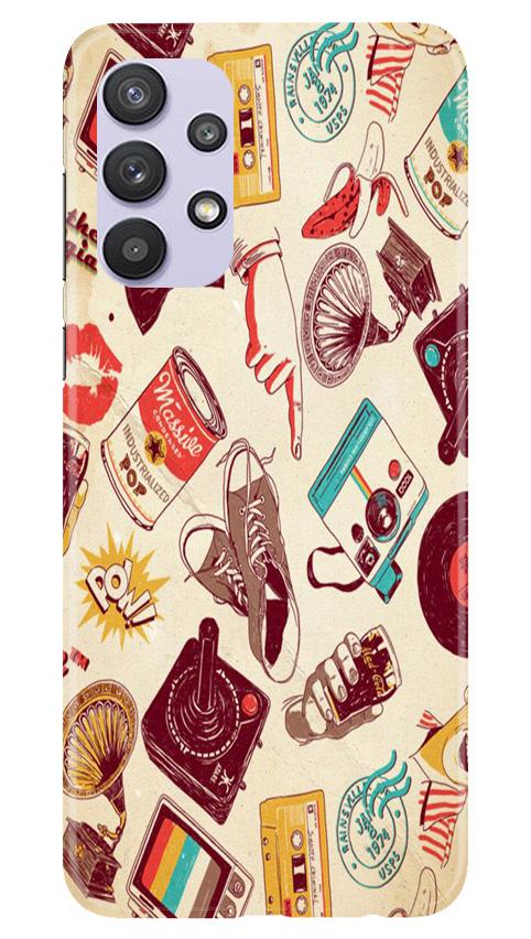 Vintage Mobile Back Case for Samsung Galaxy A32 5G (Design - 35) Vintage Case for Samsung Galaxy A32 5G